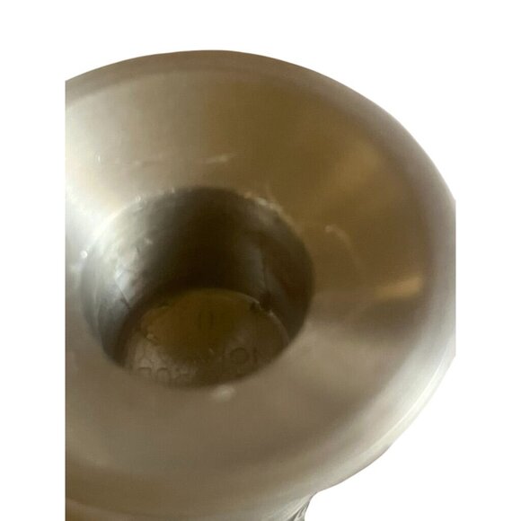 Vtg Haugrud MCM Pewter Candlesticks 5" Model #403, Norway - Picture 6 of 7